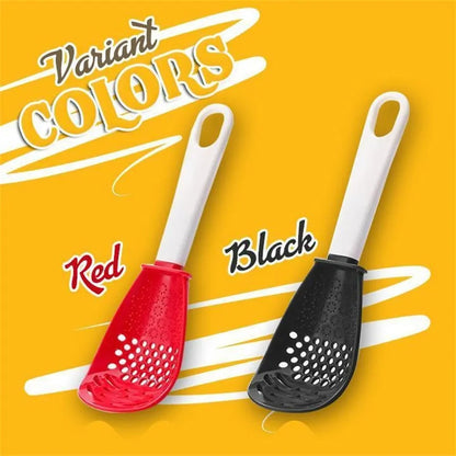 Multifunctional Heat-Resistant Cooking Spoon