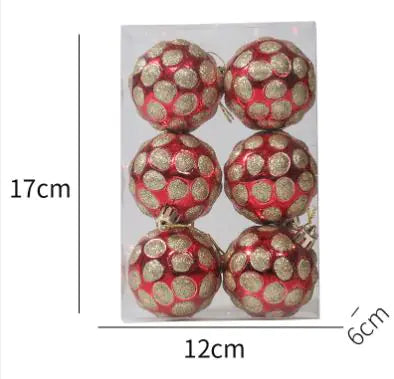 Glitter Christmas Balls (various styles)