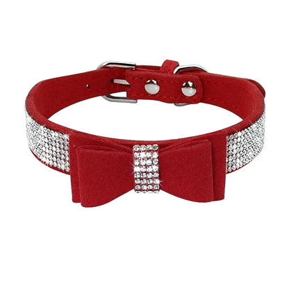 Rhinestone Adjustable Collars (various colors & styles)