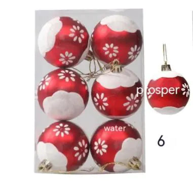 Glitter Christmas Balls (various styles)