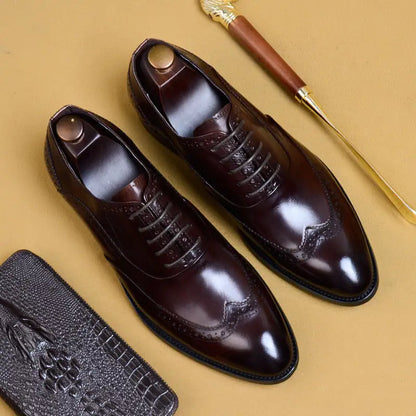 La Finezza 2 - Formal Shoes Genuine Leather Oxfords (various styles)