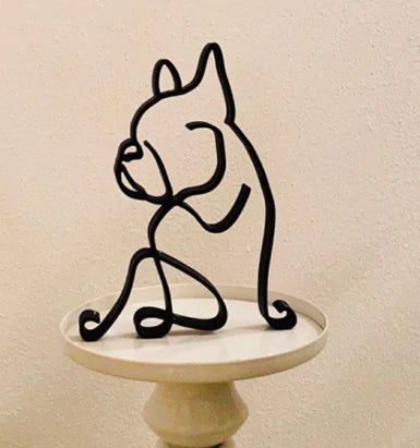 Sculptured Animal Desk Ornaments (12 various cats & dogs)