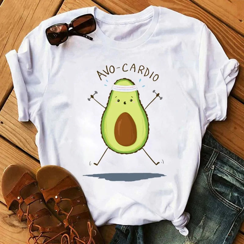 Cartoon Avocado T-Shirt (various prints & styles)