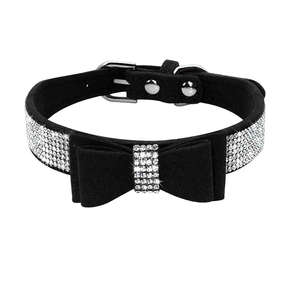 Rhinestone Adjustable Collars (various colors & styles)