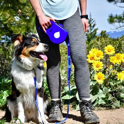 Versatile Leash with Accessories (bottle, bowl, trash, hook....)