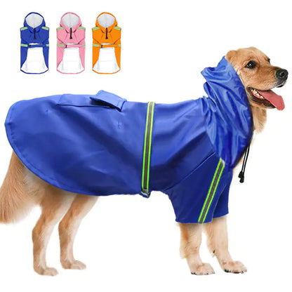 Spring & Summer Dog Raincoat (various colors)