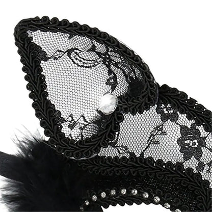 Lace Cat Eye Mask