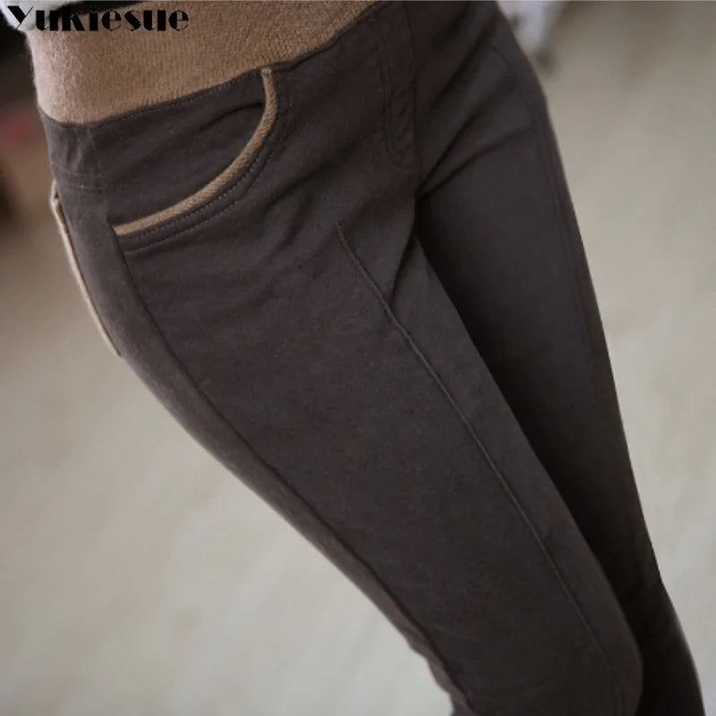 Women's High Waist Pencil Pants (various colors)