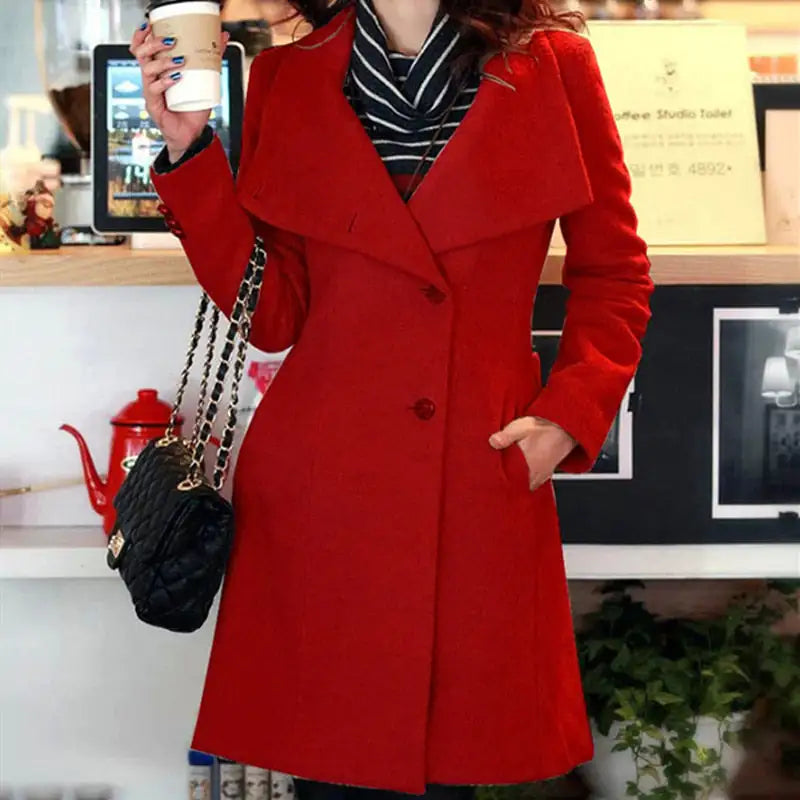 Winter Cashmere Long Coat (various colors)