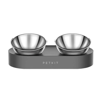 PetKit Stainless Steel Adjustable Double Feeder Bowls