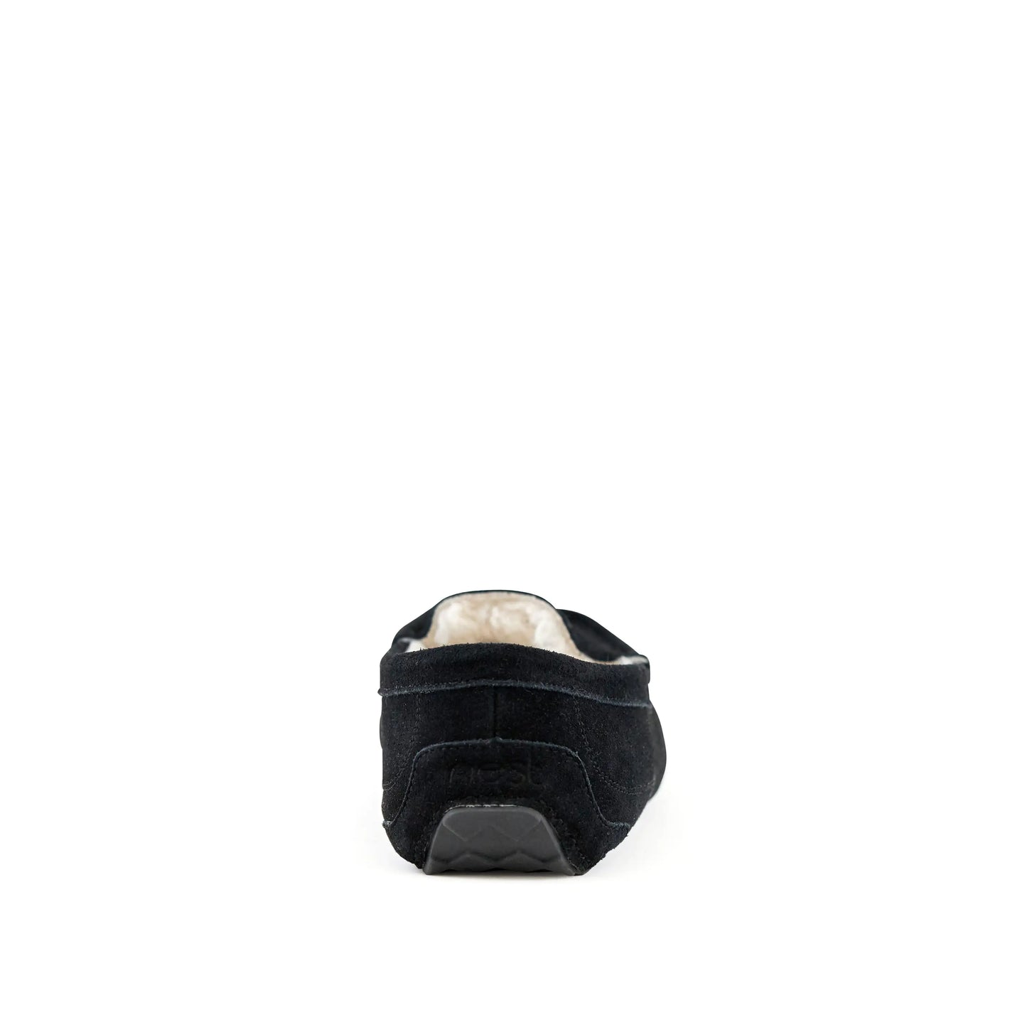 Men's Fluffy Toasty Black Slippers