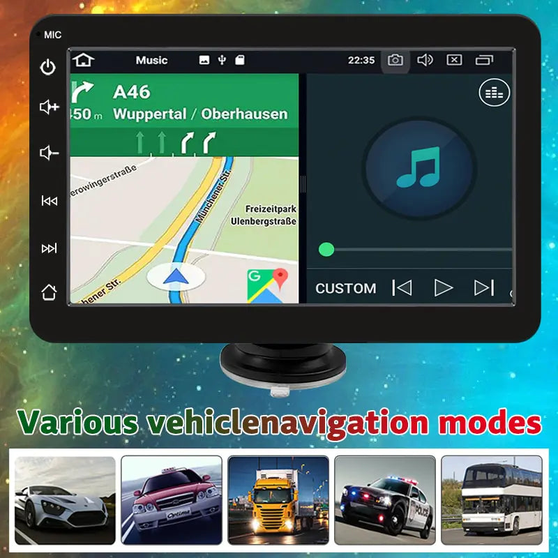 7 Inch Touch Screen Car Multimedia Player