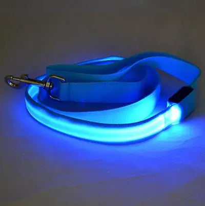 Glow In Dark Dog Leash (various colors)