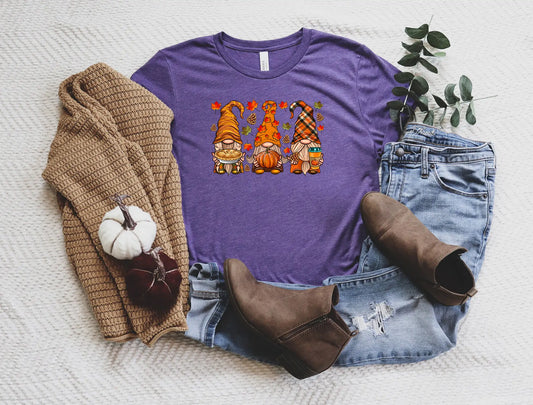 Fall Gnome Shirt, Gnome Shirt