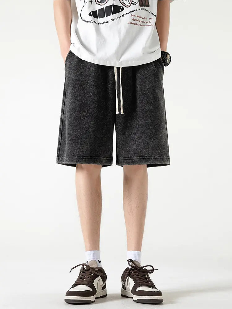 Summer Distressed Cotton Sweatshorts (various colors)