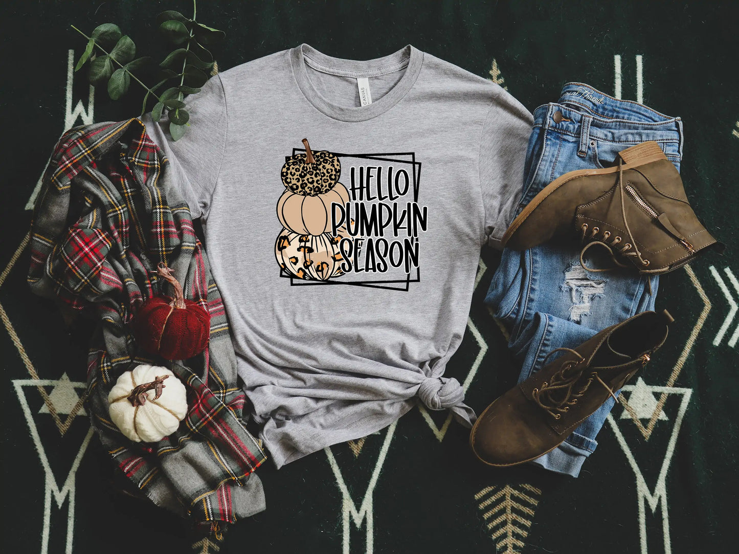 Hello Pumpkin Season Shirt, Fall Shirt