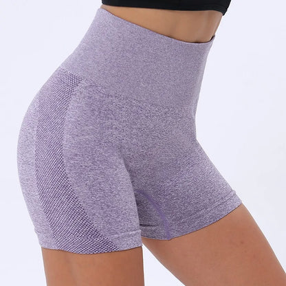 Women's High Waist Seamless Running Shorts (5 colors)