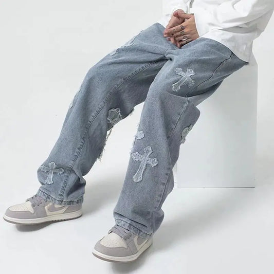 Men's (unisex) Streetwear Baggy Jeans