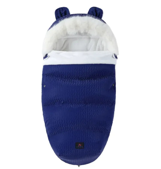 Baby Sleeping Bag with Fur Collar (various colors)