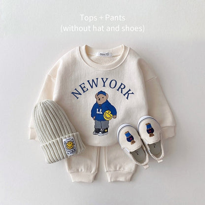 Baby Casual Hoodie & Pants Set