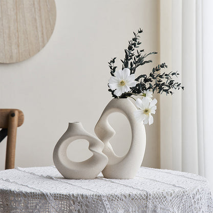 Nordic Ceramic Vases (2 vases)