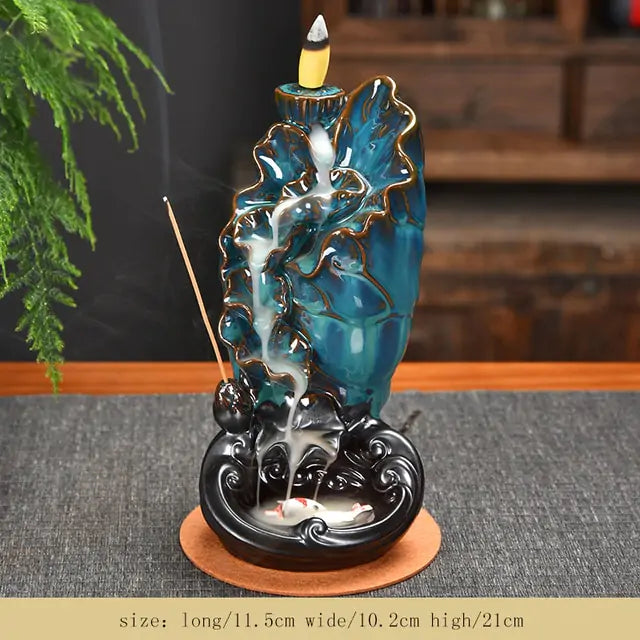 Waterfall Incense Burners