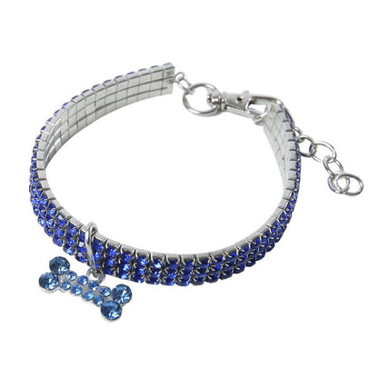 Rhinestone Pet Collar