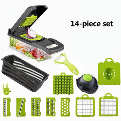 14-in-1 Multifunctional Vegetable Chopper