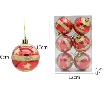 Glitter Christmas Balls (various styles)