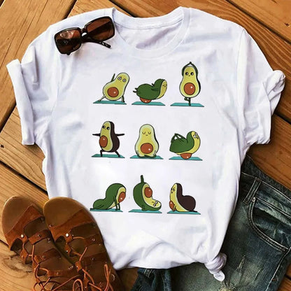 Cartoon Avocado T-Shirt (various prints & styles)