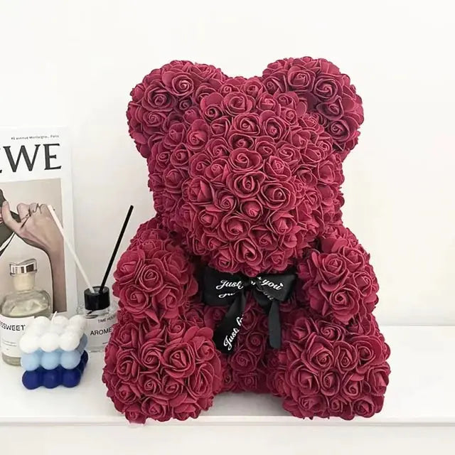 Valentine's RoseBloom Bear (various colors)