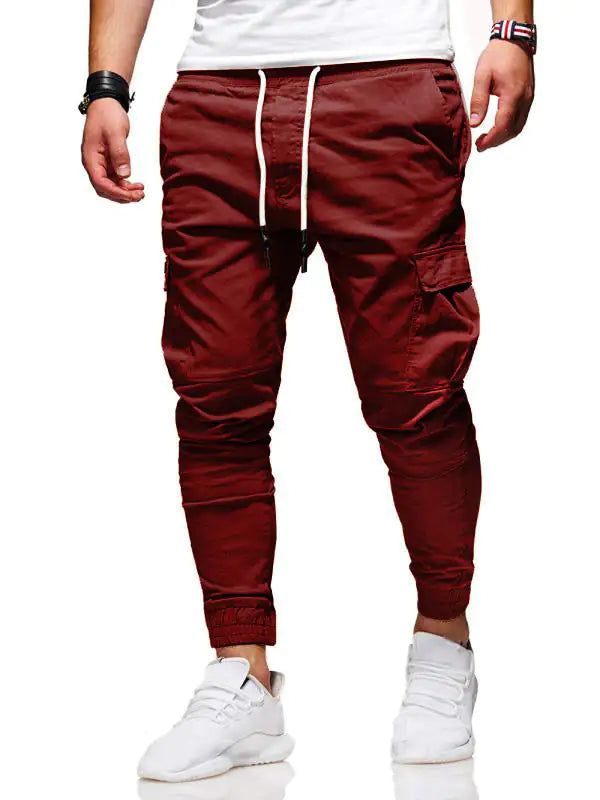 Men's Autumn Thin Cotton Casual Pants (various colors)