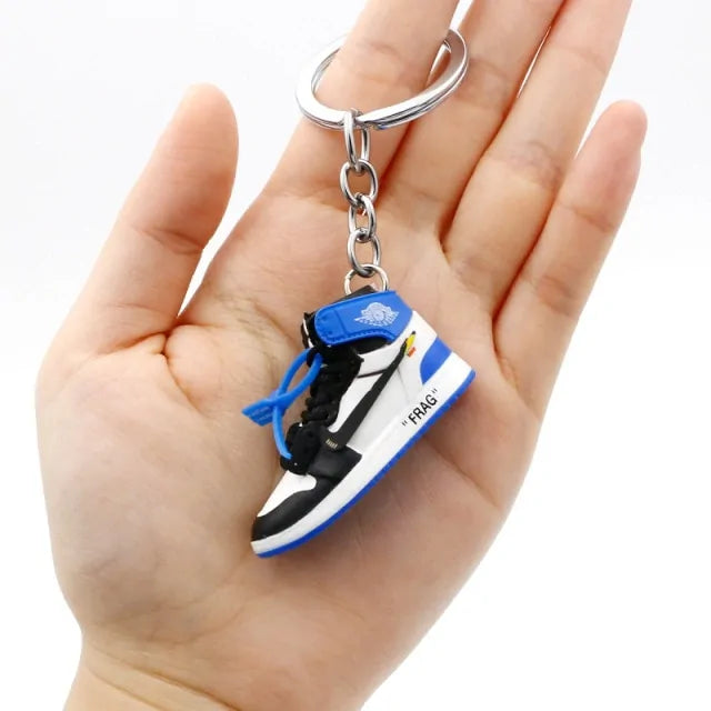 3D Sneaker Shoe Keychains