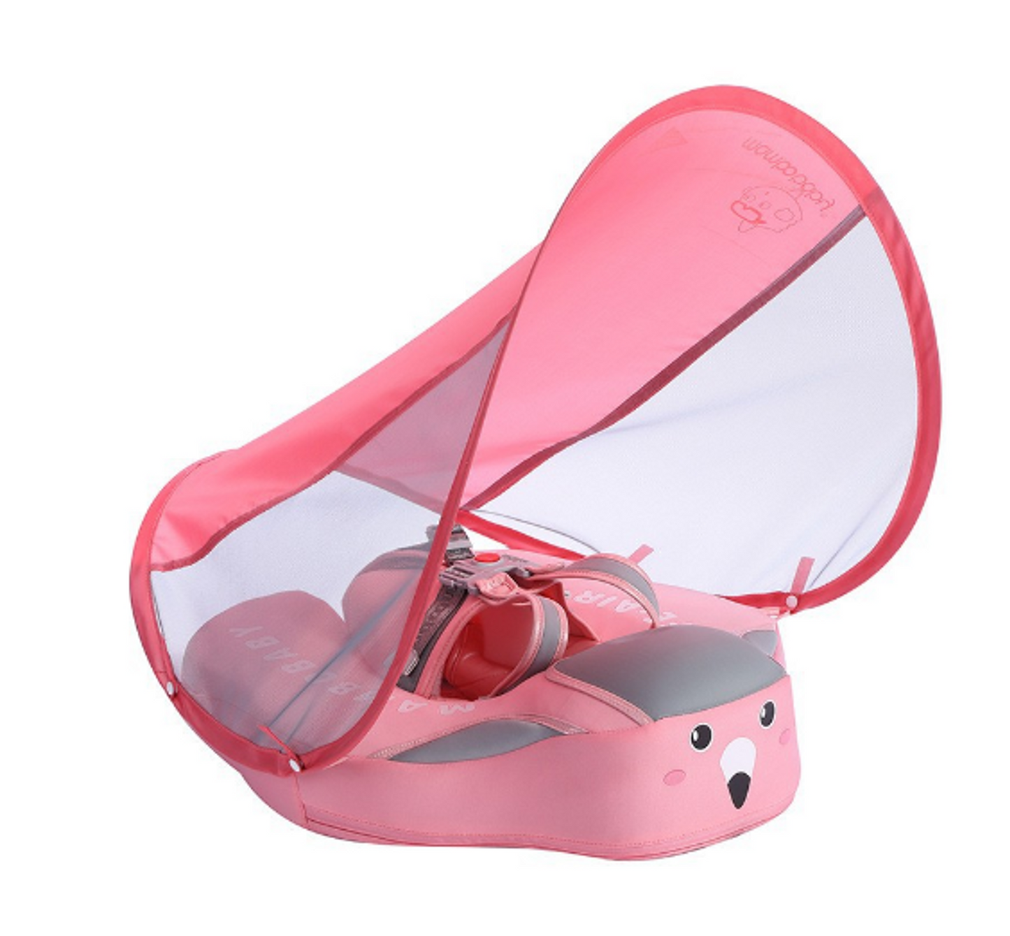 Non-inflatable Baby Float with Sun Canopy