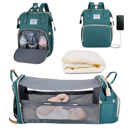 Portable Baby Bed/Diaper Bag