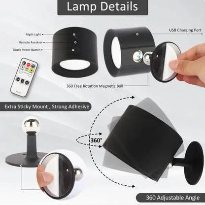 Double-headed Night Lamp