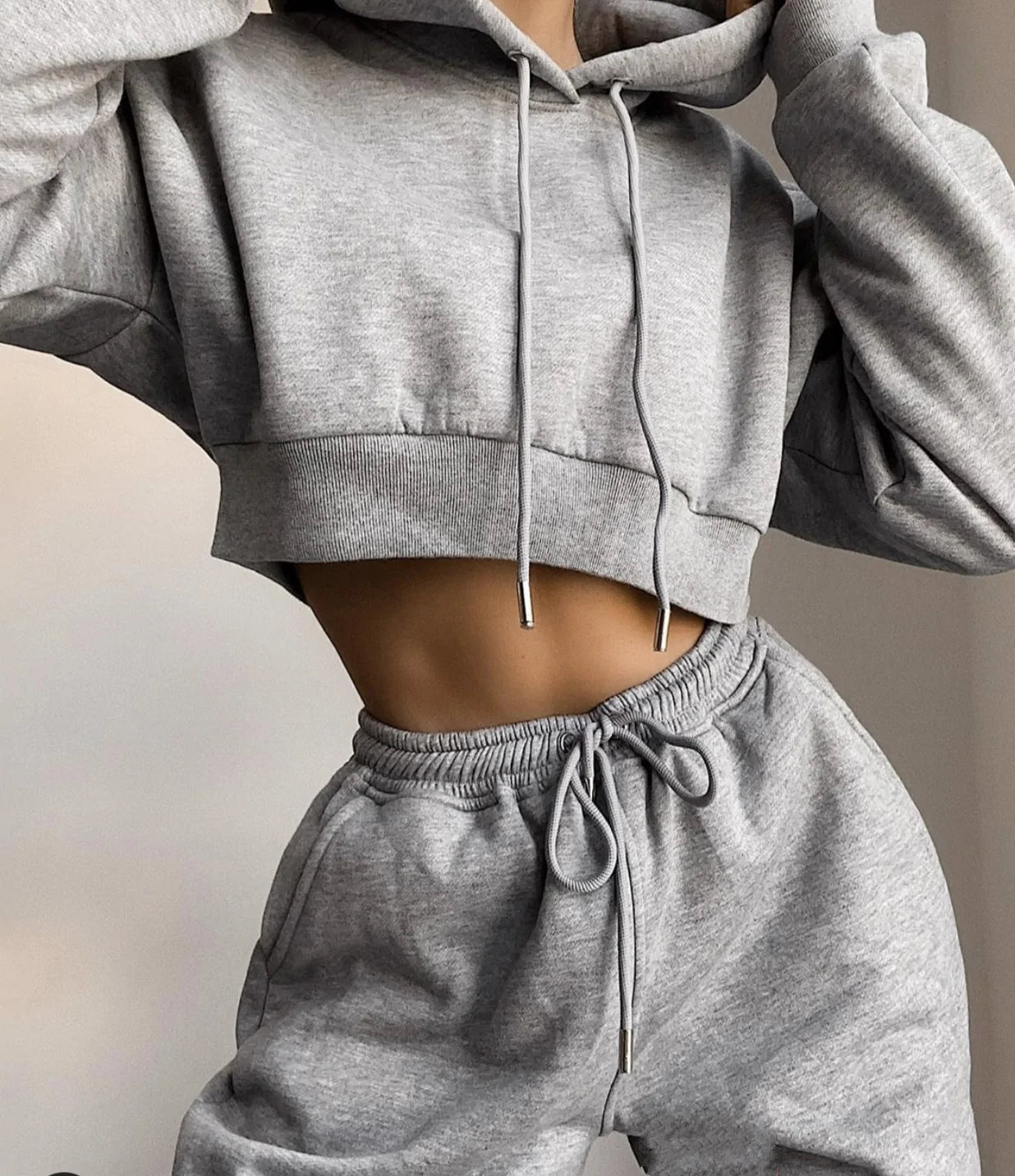 Winter Casual Tracksuit: Hoodie & Sweatpants Set (various colors)