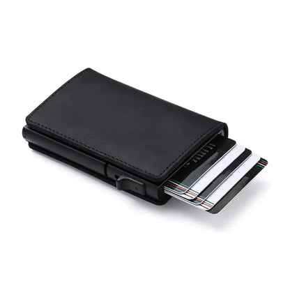 AirTag Compatible Carbon Fiber Fashion ID Credit Card Holder