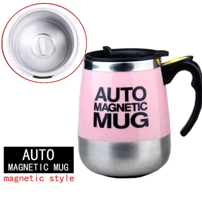 Self Stirring Magnetic Mug (various styles)