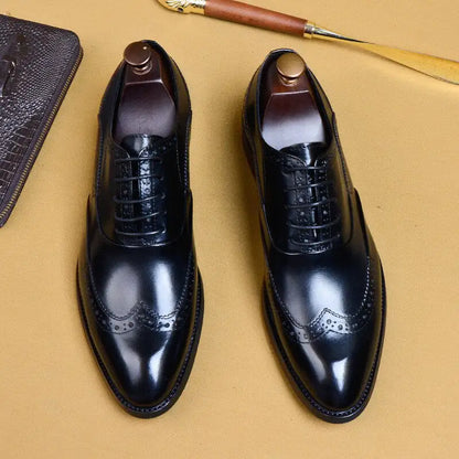 La Finezza 2 - Formal Shoes Genuine Leather Oxfords (various styles)