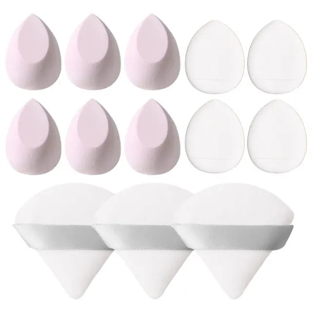 Makeup Puff Set (various colors)