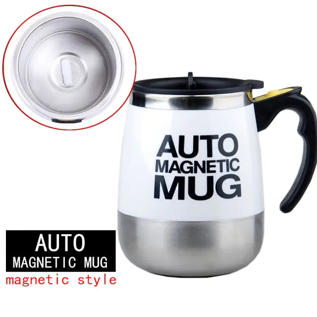 Self Stirring Magnetic Mug (various styles)