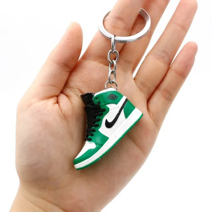 3D Sneaker Shoe Keychains