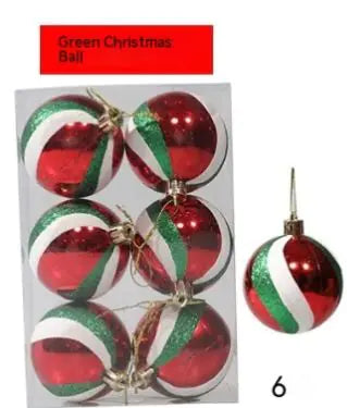 Glitter Christmas Balls (various styles)