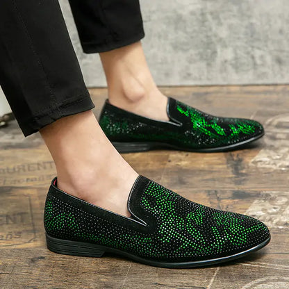 Men's Suede Leather Shoes (various colors)