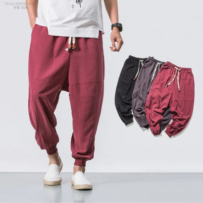 Men's Kimono Haori Trousers (various colors)