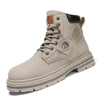 Men's (unisex) High Top Leather Boots (various colors)