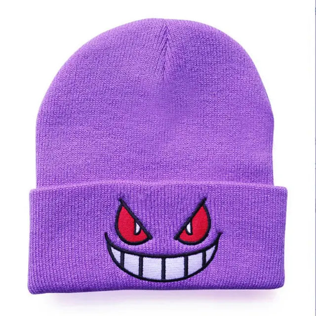 Cartoon Mouth Eyes Beanie