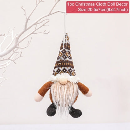 Gnome Christmas Faceless Dolls (various designs)