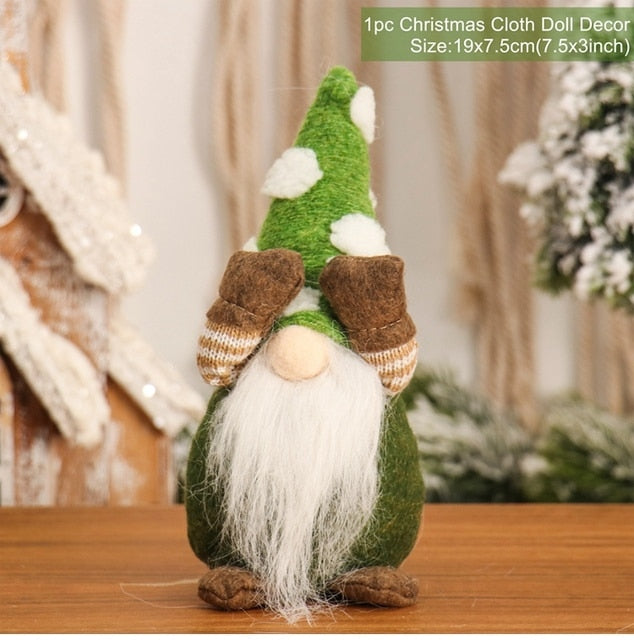 Gnome Christmas Faceless Dolls (various designs)